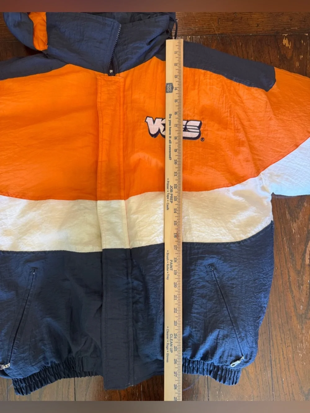 Vintage  Tennessee Volunteers Jacket 90s Colorblock‎ Puffer XL NCAA